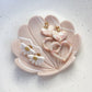 Polymer clay trinket dish (pink)