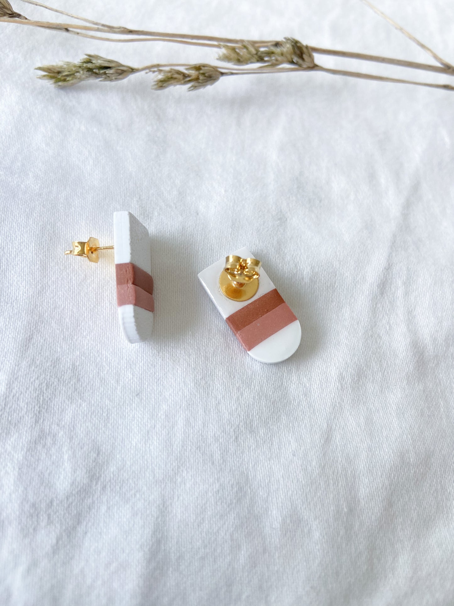 Laila II long stud earrings